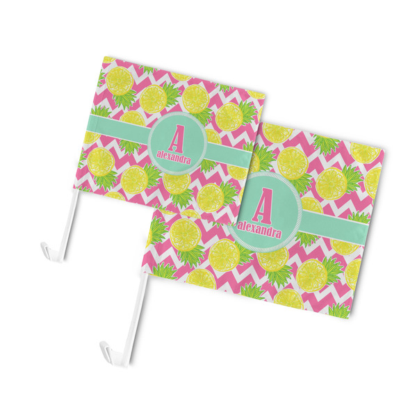 Pineapples Car Flags - PARENT MAIN (both sizes)