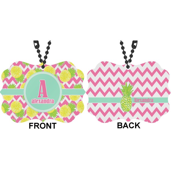 Pineapples Car Ornament (Approval)