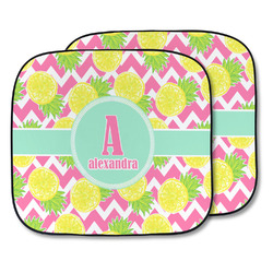 Pineapples Car Sun Shade - Two Piece (Personalized)