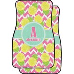Pineapples Car Floor Mats (Front Seat) (Personalized)