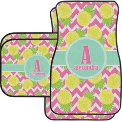 Pineapples Car Floor Mats (Personalized)