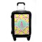 Pineapples Carry On Hard Shell Suitcase - Front