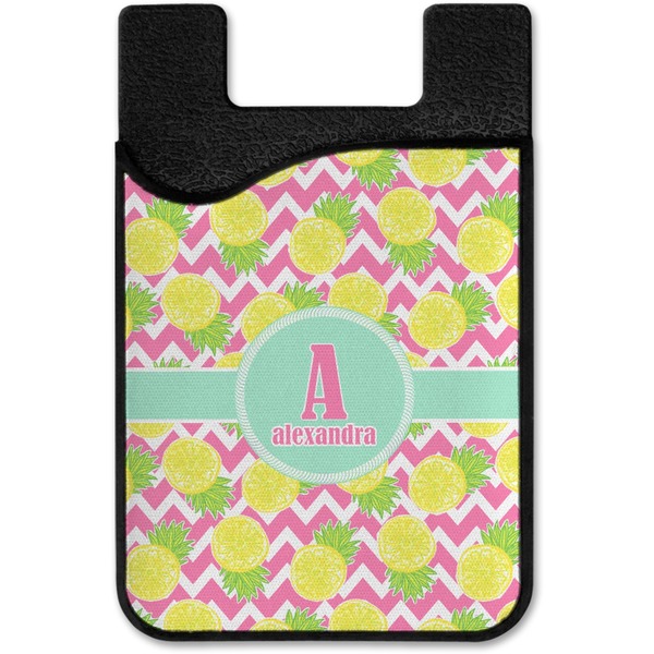 Pineapples Cell Phone Credit Card Holder