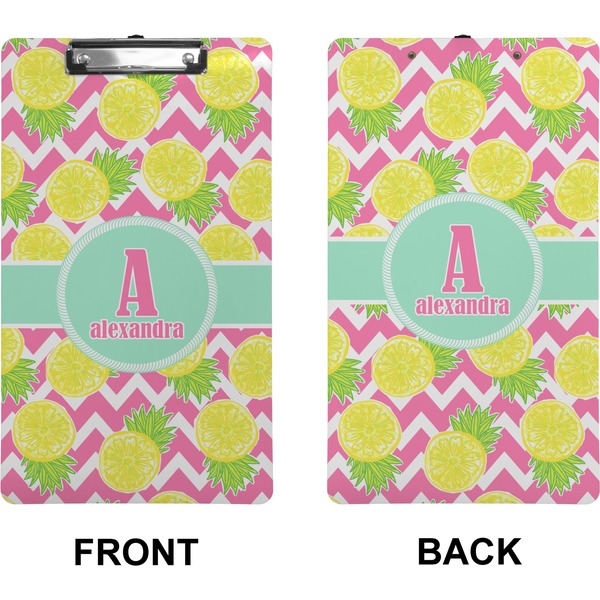 Pineapples Clipboard (Legal) (Front + Back)