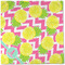 Pineapples Cloth Napkins - Personalized Dinner (Full Open)