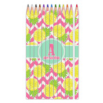 Pineapples Colored Pencils (Personalized)
