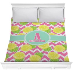 Pineapples Comforter - Full / Queen (Personalized)