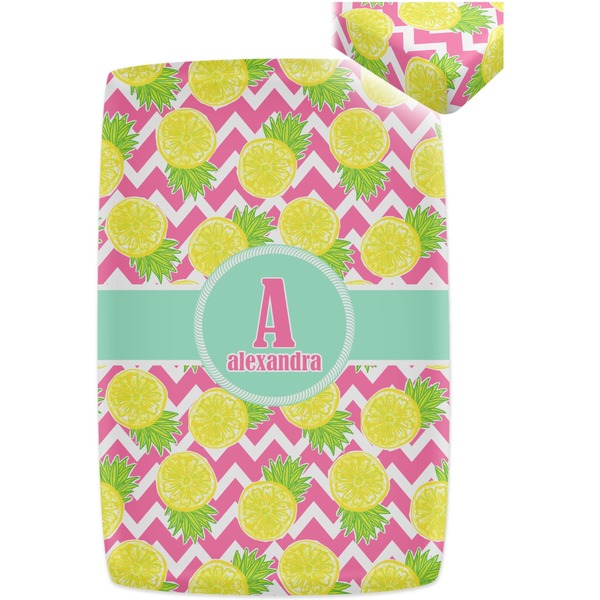 Pineapples Crib Fitted Sheet - Apvl