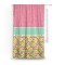 Pineapples Curtain With Window and Rod
