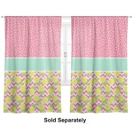 Pineapples Curtain Panel - Custom Size
