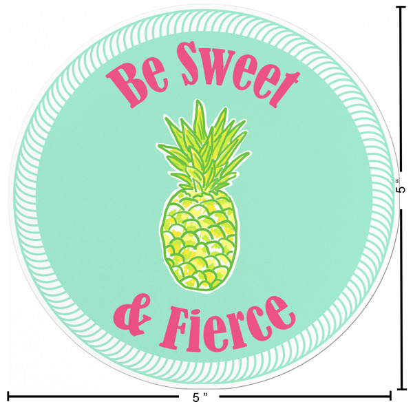Pineapples Custom Shape Iron On Patches - L - APPROVAL