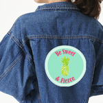 Pineapples Large Custom Shape Patch - 2XL (Personalized)