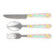 Pineapples Cutlery Set - FRONT