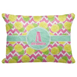 Pineapples Decorative Baby Pillowcase - 16"x12" (Personalized)