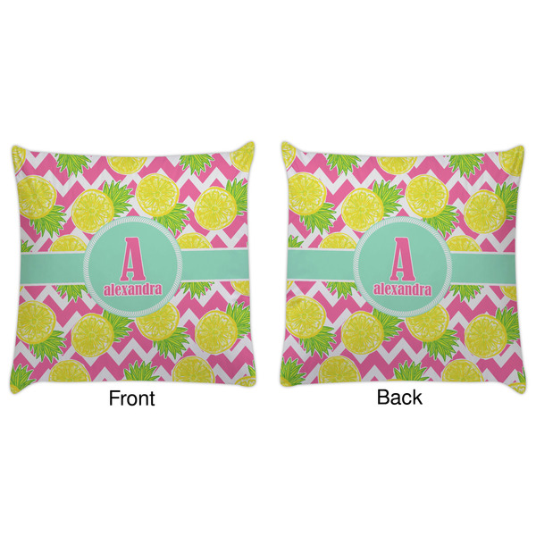 Pineapples Decorative Pillow Case - Approval