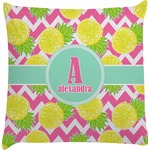 Pineapples Decorative Pillow Case (Personalized)