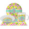 Pineapples Dinner Set - 4 Pc (Personalized)