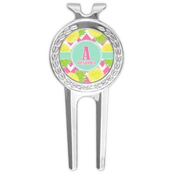 Pineapples Golf Divot Tool & Ball Marker (Personalized)