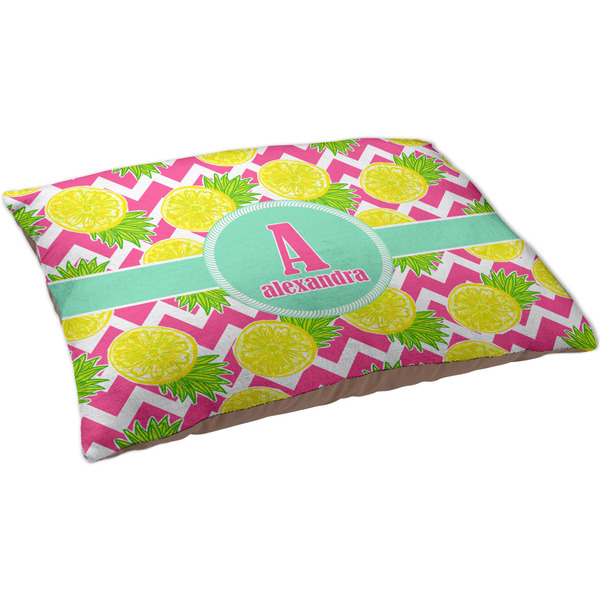 Pineapples Dog Bed - Large