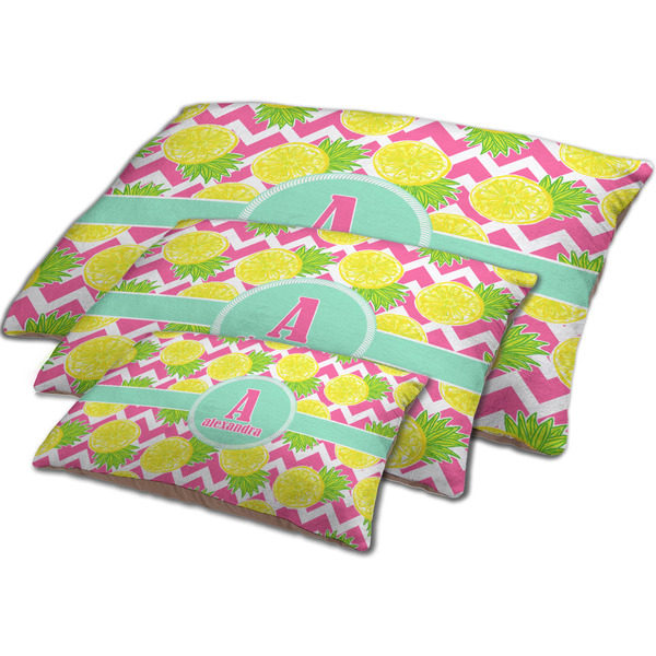 Pineapples Dog Beds - MAIN (sm, med, lrg)