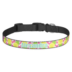 Pineapples Dog Collar (Personalized)
