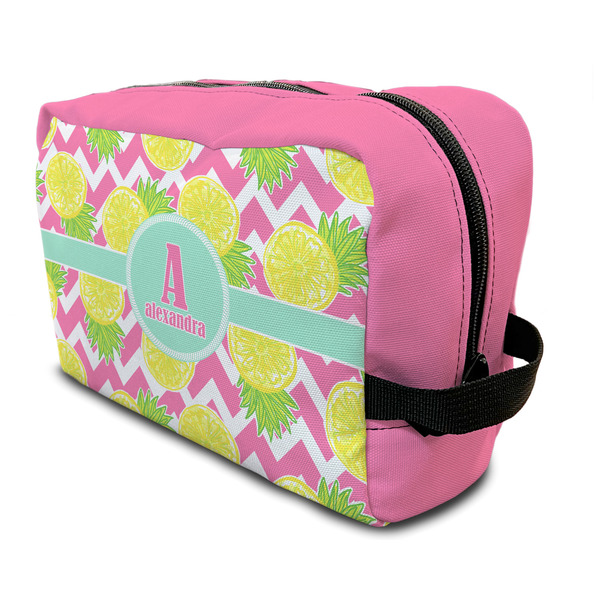 Custom Pineapples Toiletry Bag / Dopp Kit (Personalized)