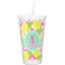 Pineapples Double Wall Tumbler with Straw (Personalized)