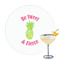 Pineapples Drink Topper - Large - Single with Drink