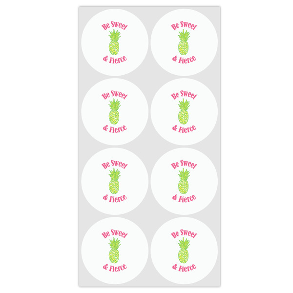 Pineapples Drink Topper - Medium - Set of 12