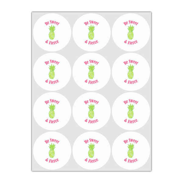 Pineapples Drink Topper - Small - Set of 12