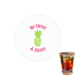 Pineapples Printed Drink Topper - 1.5" (Personalized)