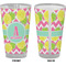 Pineapples Pint Glass - Full Color - Front & Back Views