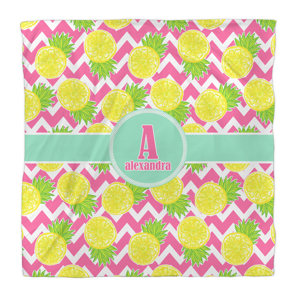 Pineapples Duvet Cover - Queen - Front