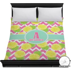 Pineapples Duvet Cover - Full / Queen (Personalized)