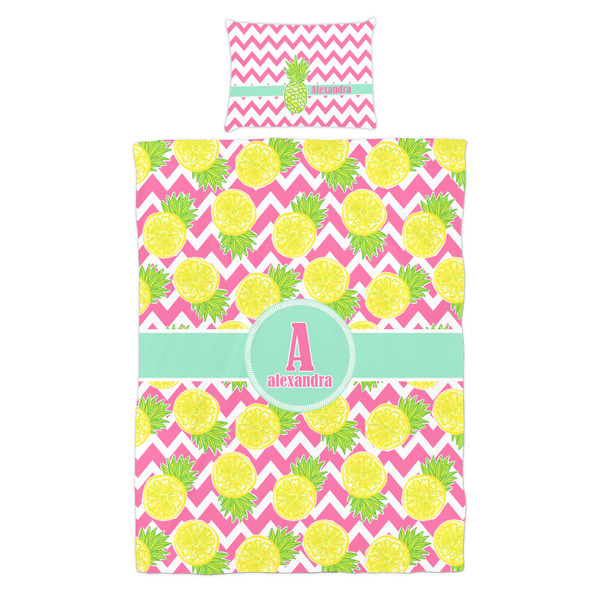 Pineapples Duvet Cover Set - Twin - Alt Approval