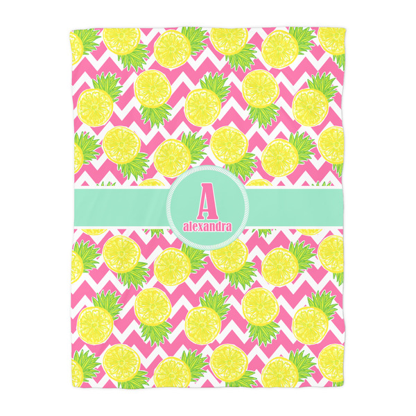 Pineapples Duvet Cover - Twin - Front