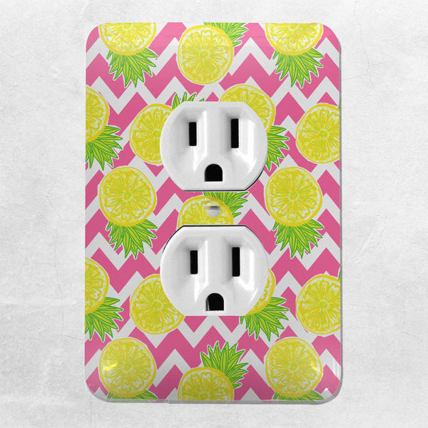 Pineapples Electric Outlet Plate - LIFESTYLE