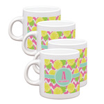 Pineapples Single Shot Espresso Cups - Set of 4 (Personalized)