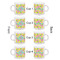Pineapples Espresso Cup Set of 4 - Apvl