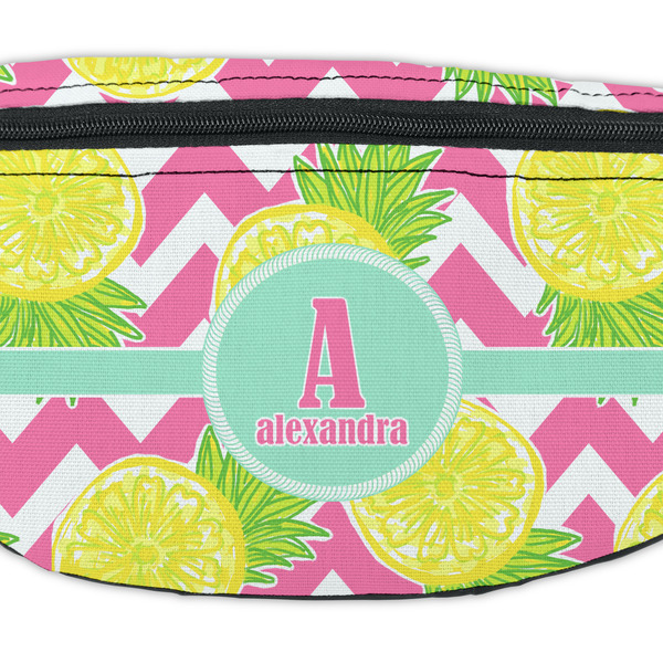 Pineapples Fanny Pack - Closeup