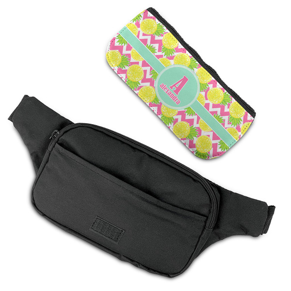 Pineapples Fanny Packs - FLAT (flap off)