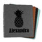 Pineapples Leather Binder - 1" (Personalized)