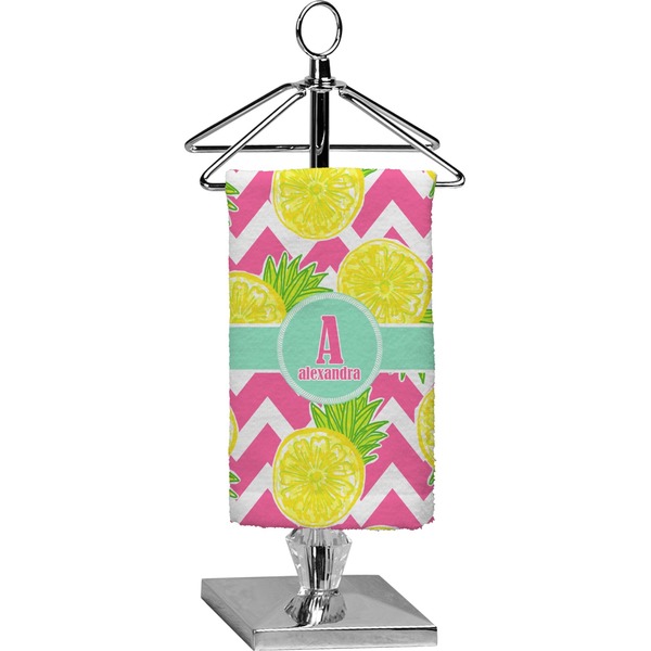 Custom Pineapples Finger Tip Towel - Full Print (Personalized)