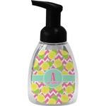 Pineapples Foam Soap Bottle - Black (Personalized)