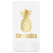 Pineapples Guest Napkins - Foil Stamped (Personalized)