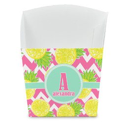 Pineapples French Fry Favor Boxes (Personalized)