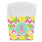 Pineapples French Fry Favor Box - Front View