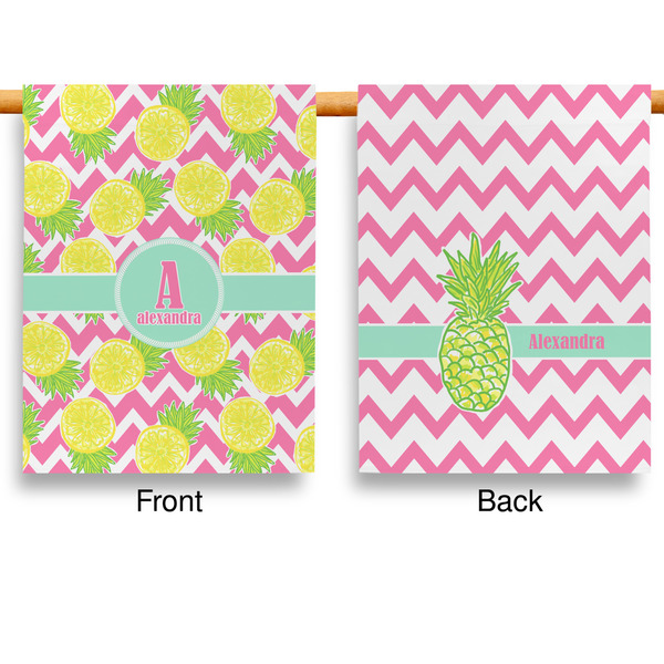 Pineapples Garden Flags - Large - Double Sided - APPROVAL