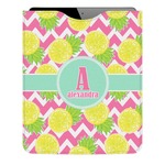 Pineapples Genuine Leather iPad Sleeve (Personalized)