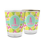 Pineapples Glass Shot Glass - 1.5 oz (Personalized)
